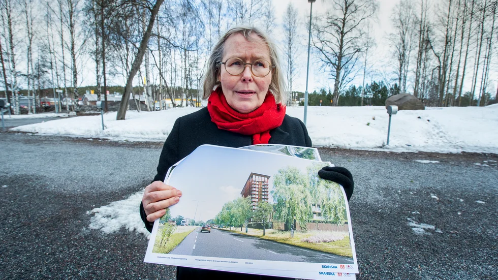 Arkitekten Britt Almqvist vill skapa debatt kring stadsutveckling. "Luleå har fått en unik möjlighet eftersom så många vill bygga här. Nu gäller det att tänka efter vilka kvaliteter som vi vill ge framtidens Luleå. Är det verkligen spridda höghus som vi vill ha på stadshalvön?