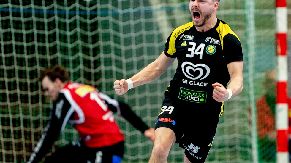Sävehof är klart för semifinal i handbollsslutspelet. Arkivbild.