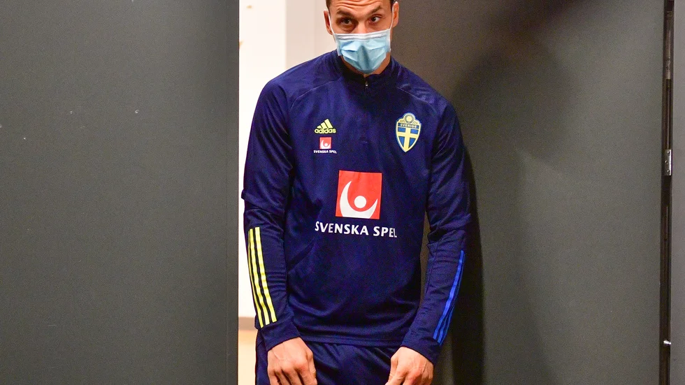 Zlatan Ibrahimovic spelade från start i hemmamötet med Georgien – får han chansen från start även borta mot Kosovo. Arkivbild.