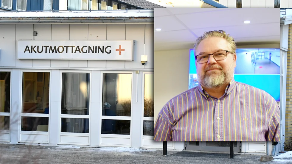 Ferenc Sari är verksamhetchef vid akuten i Skellefteå. ”I backspegeln ser det naturligtvis inte bra ut”, säger han om att avdelningschefen anställde sitt barn. Han har nu tagit över all hantering av ärendet. 