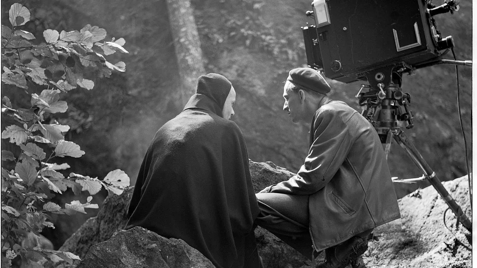 Ingmar Bergmans "Det sjunde inseglet" är en av filmerna som SF Anytime visar för70-plussare. Arkivbild.