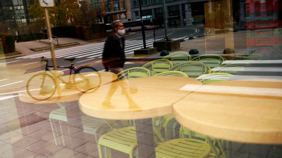Sedan den 19 oktober i fjol har Belgiens restauranger och caféer bara fått hålla öppet för avhämtning. Nu väntas kunder åtminstone på uteserveringarna från den 8 maj. Arkivbild.