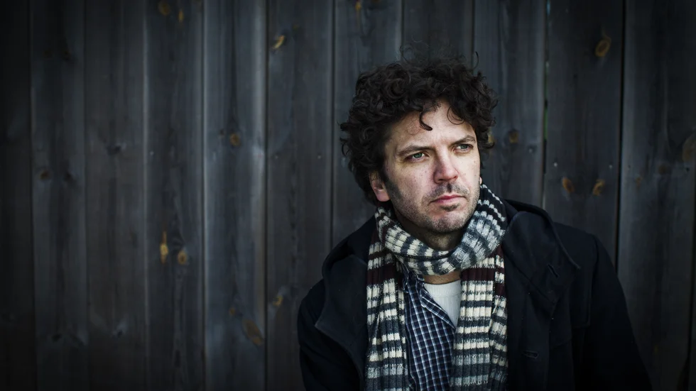 Axel Lindén tilldelas Aftonbladets årliga litteraturpris. Pressbild.