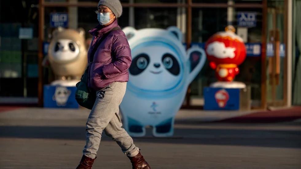 USA ska prata om bojkott av OS i Peking med sina allierade. Arkivbild.