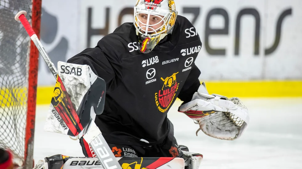 Jesper Wallstedt är solklart en blivande förstamålvakt i NHL. Det säger TSN:s talangexpert Craig Button. (Arkivbild)
