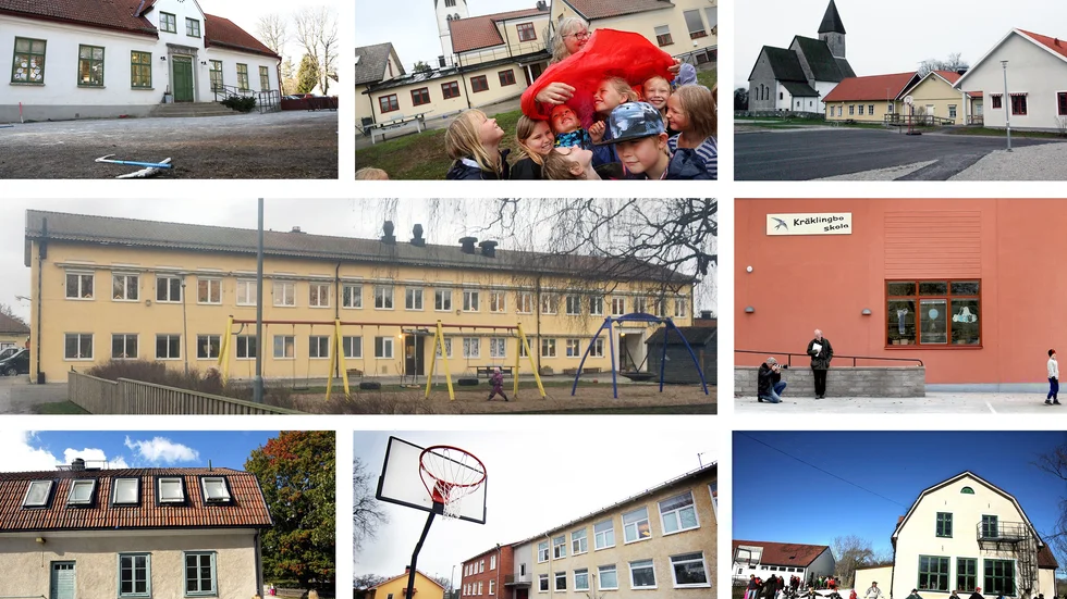 Gotländska skolor med bristande elevunderlag enligt utredningen från förra mandatperioden.