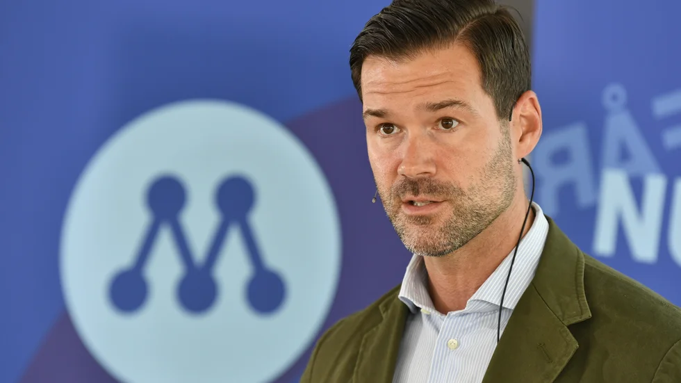 Moderaternas rättspolitiske talesperson Johan Forssell. Arkivbild.