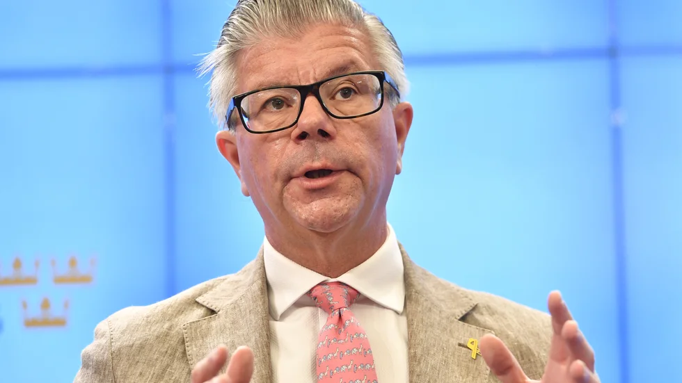 Moderaternas utrikespolitiske talesperson Hans Wallmark. Arkivbild.