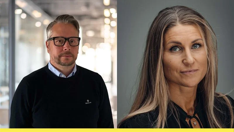 Thomas Eriksson och Mia Åslander.