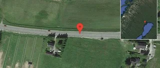 Trafikolycka på väg 616 - helt stopp i ett körfält