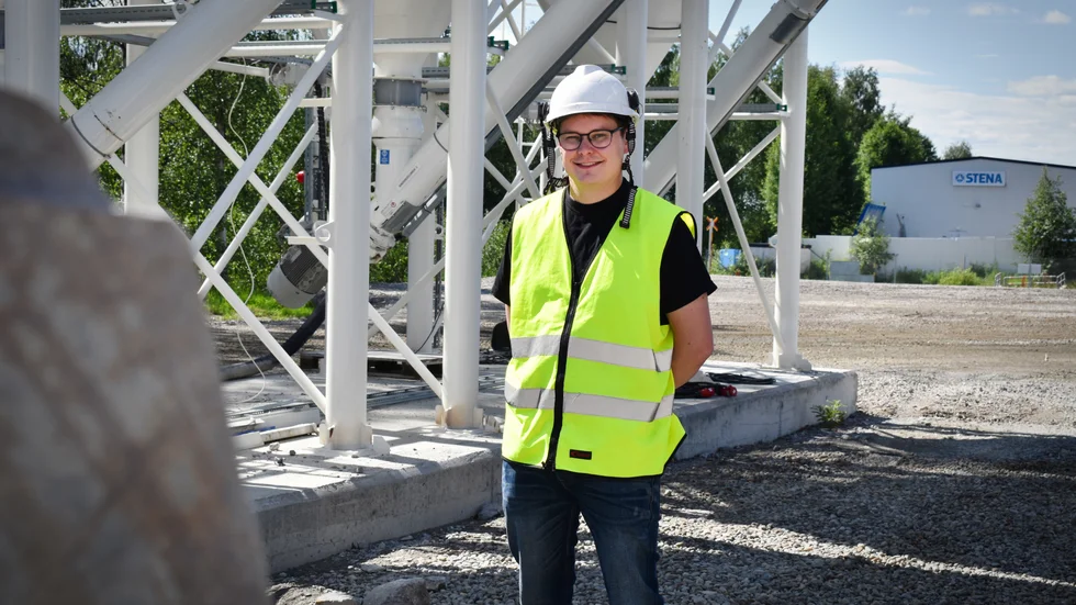 Ludvig Dahlgren har drömt om att arbeta i familjeföretaget sedan han var liten. Nu driver Byggbetong fem fabriker i Västerbotten.
