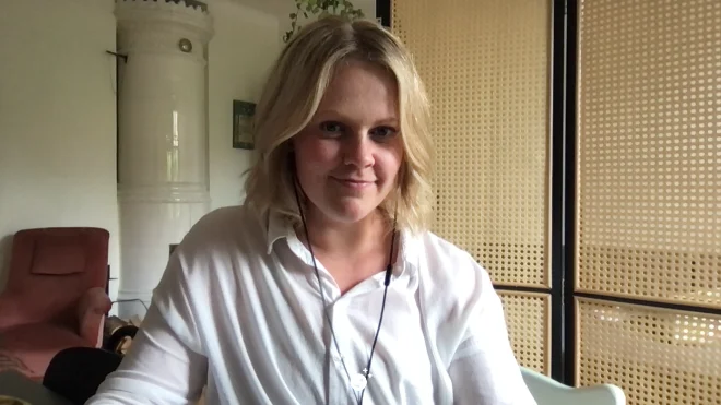 Lovisa Back. En av tre redaktörer hos Ekoguiden i Linköping.