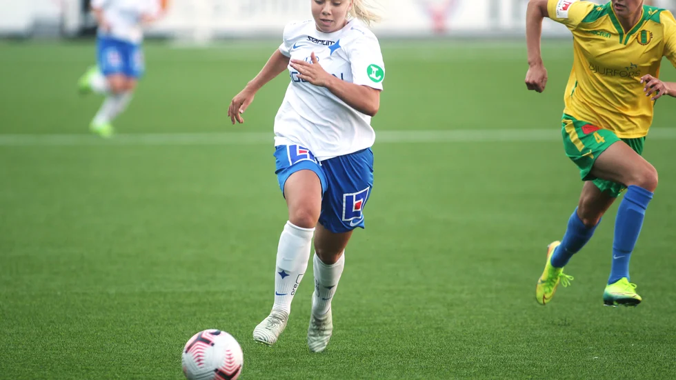 Jennie Egeriis satte IFK:s reducering i Umeå.
