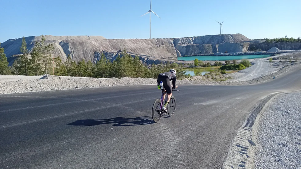 Mattias Sippmanne, Ringmurens CK var nöjd med årets första tävling. 