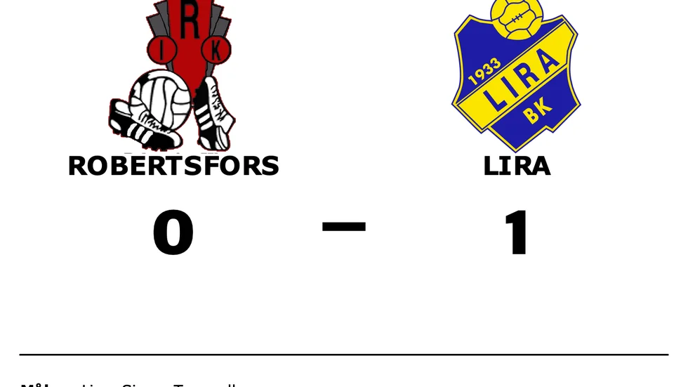Robertsfors förlorade mot Lira