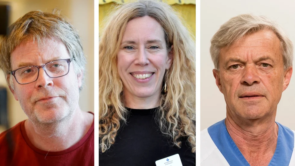 Johan Nöjd, Anna-Karin Lidström och Claes Juhlin.
