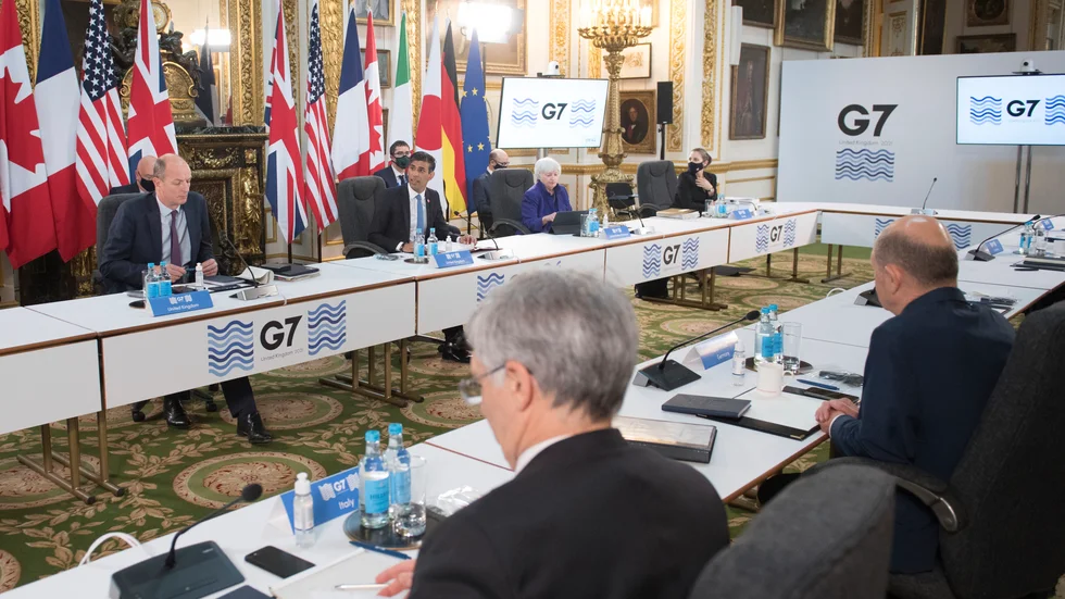 G7-ländernas finansministrar enades i helgen om en miniminivå för bolagsskatter.