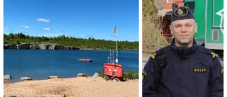Efter vandaliseringen – ökad polisnärvaro vid Trollsjön