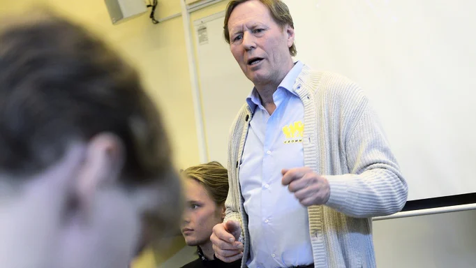 Leif R Carlsson anser att ingen kan kalla honom för ockupant längre efter Kronofogdens beslut om att avslå ansökan om att avhysa den Piteåbördige hockeyprofilen. (Arkivbild)