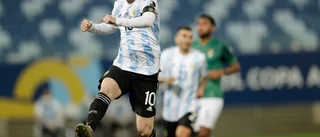 Jubilerande Messi tar sikte mot Ecuador