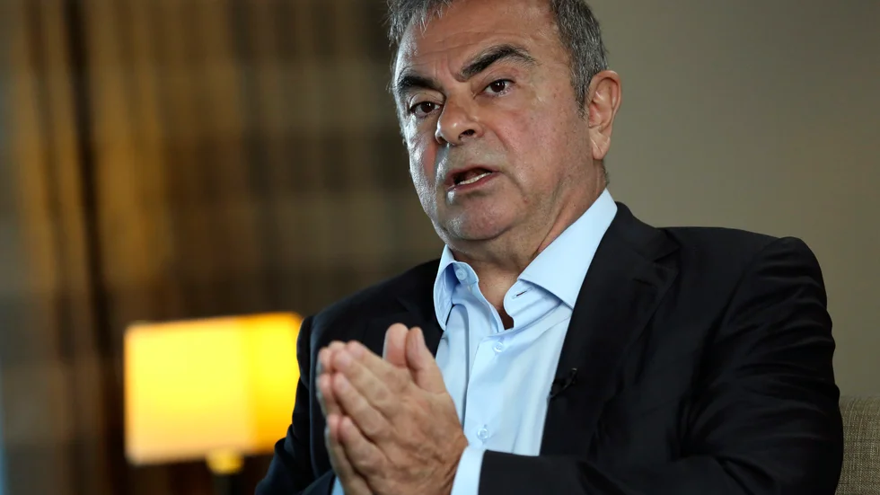 Nissans tidigare vd Carlos Ghosn. Arkivbild.