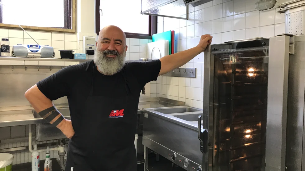 Samir Haddad driver resturang Wedspisen. Men han skulle gärna flytta verksamhet från tekniska divisionen – och museets restaurang låter som ett spännande alternativ, tycker han