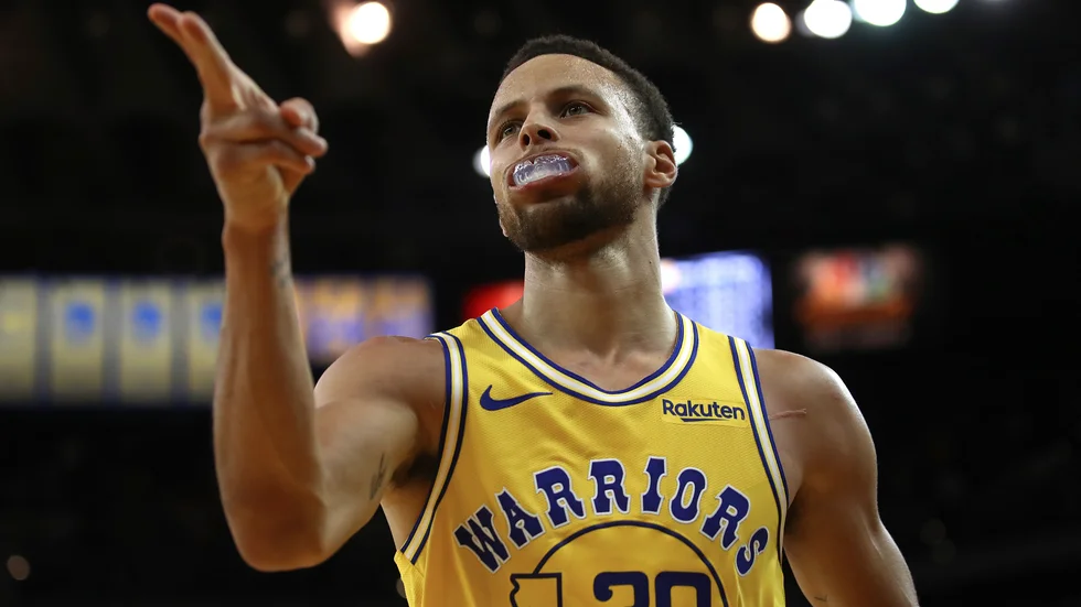 Golden States Stephen Currys liv ska skildras på film. Arkivbild.