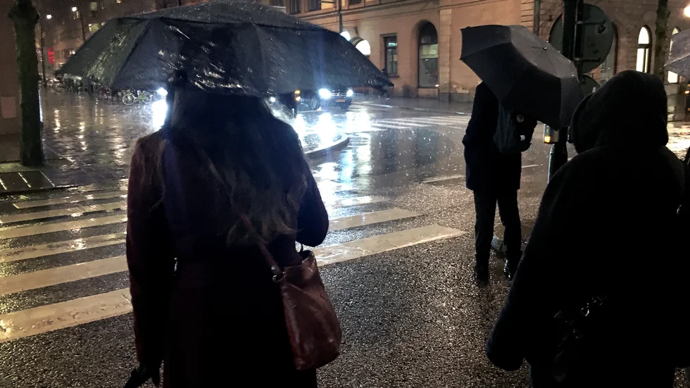 Stora delar av Sverige kan räkna med regn i helgen. Arkivbild.