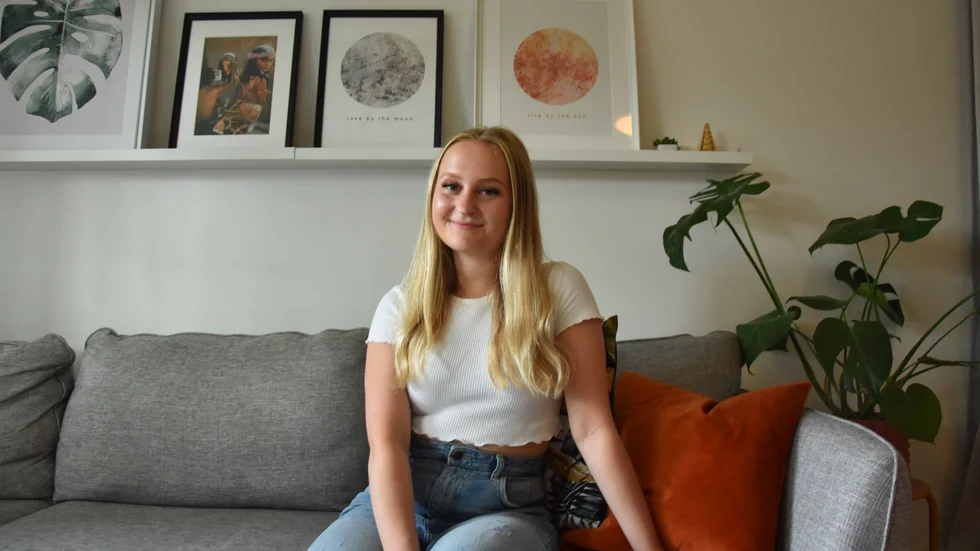 Efter en kort visit i Piteå flyttar Moa Johansson till Stockholm i höst för att studera.