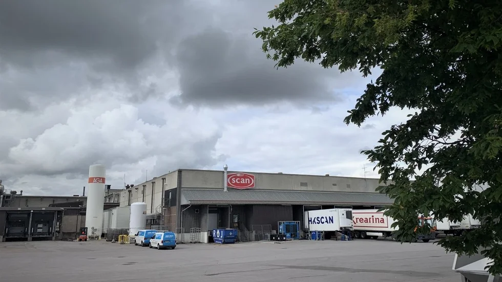 Livsmedelsverket har konstaterat att det finns brister i hanteringen av slaktkropparna hos HK Scan Linköping. 