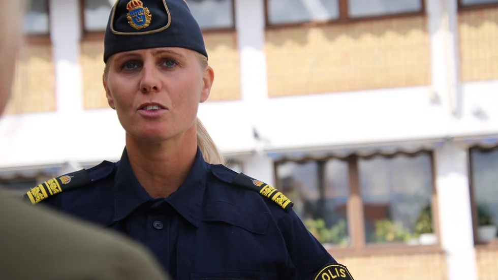 Ann-Christine Rehnström, lokalpolisområdeschef bedömer att polisen har rätt resurser i Åtvidaberg. "Jag skulle säga att Åtvidaberg är tryggt. Det är vårt mål. Man ska känna sig trygg och ha tillit till polisen", säger hon. 