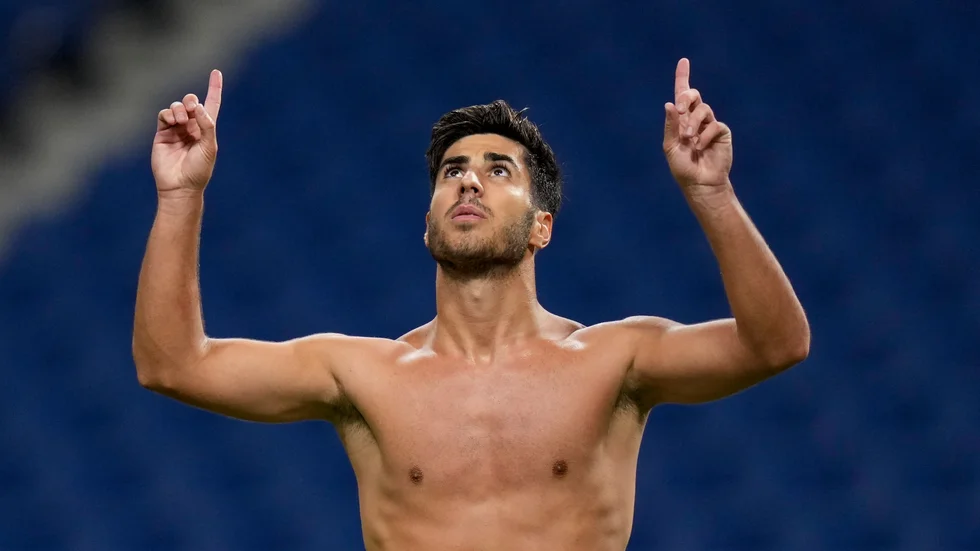Marco Asensio blev stor matchhjälte.