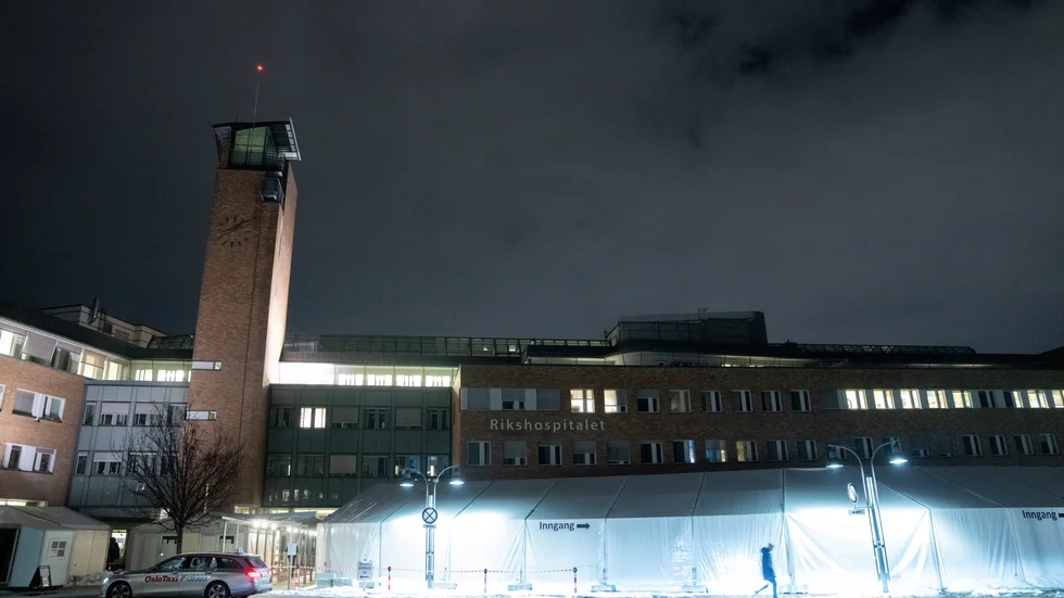 Universitetssjukhuset i Oslo. Arkivbild.