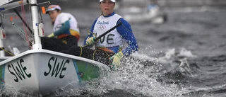Svenskan tvåa i OS-kvalet i segling