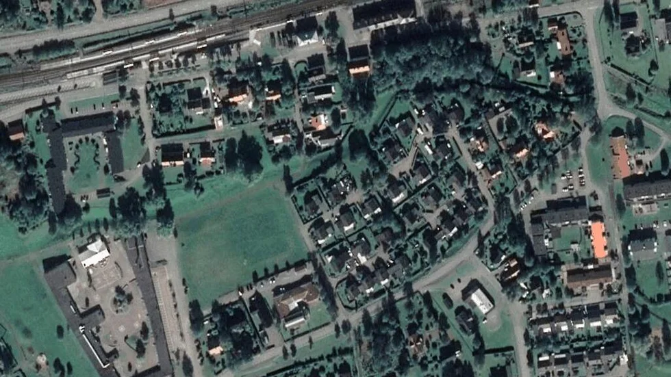 Området kring Svaltingvägen 9