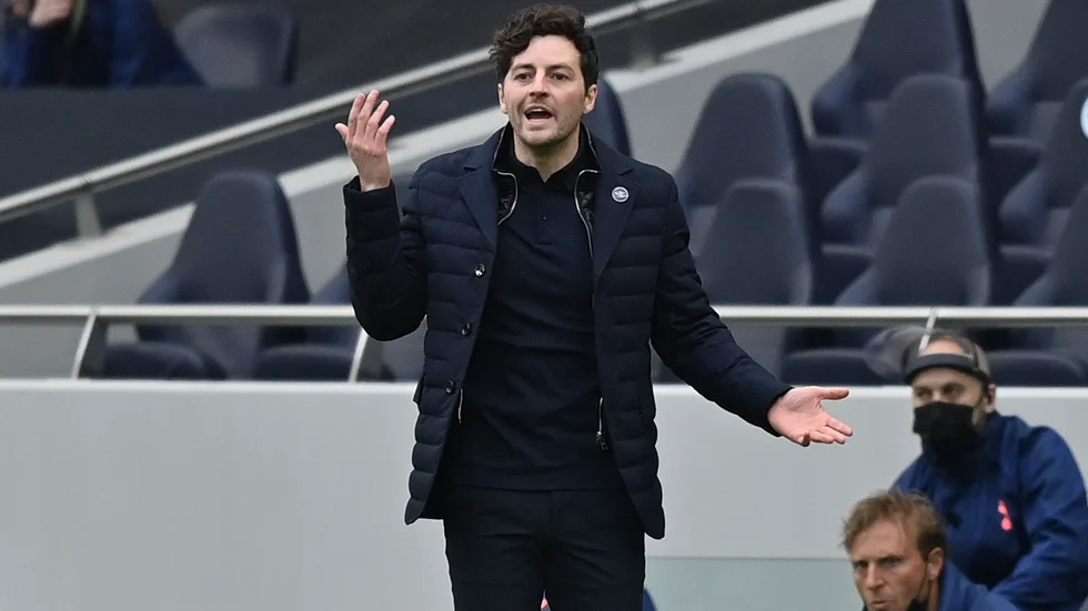 Ryan Mason debuterade som manager för Tottenham.