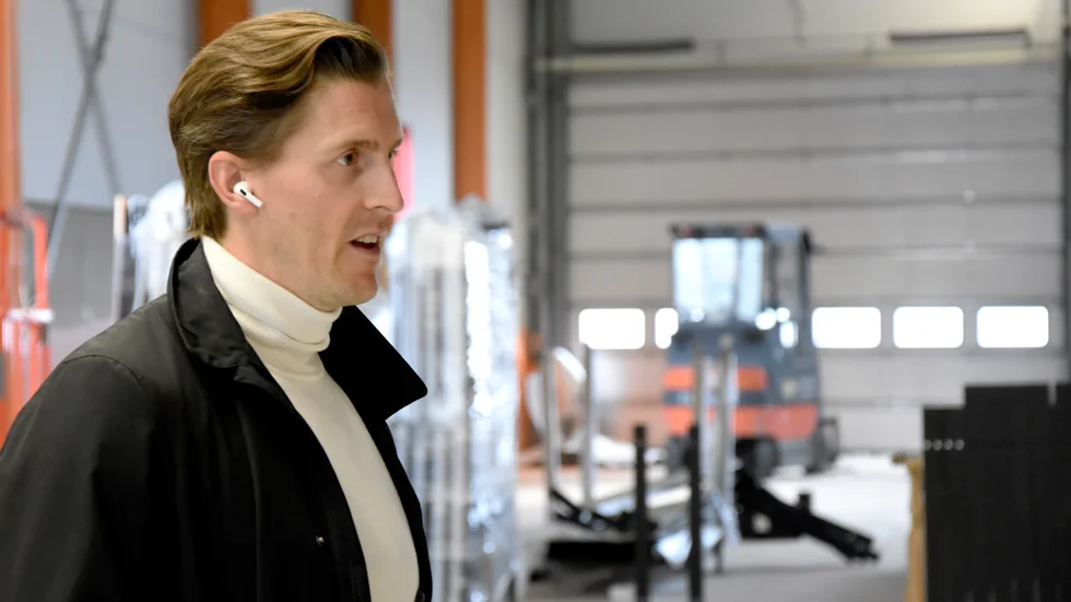 Simon Johansson, vd för Stålstaden.