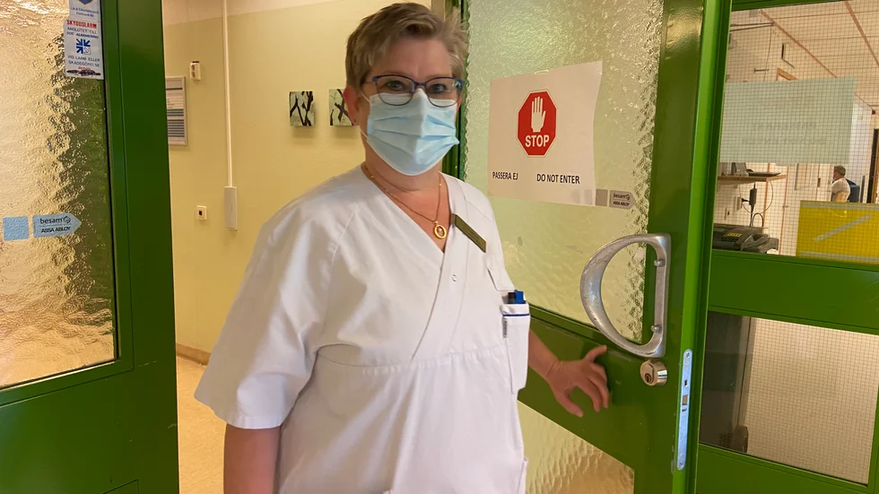 Susanne Flink jobbar som undersköterska på Gnesta vårdcentral.