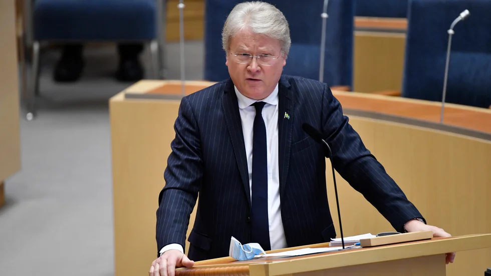 Riksdagsledamoten Lars Adaktusson (KD). Arkivbild.