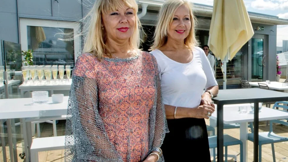 Obehagligt. Ulla Hansson och Karina Viktorsson, kafé Röda lyktan, är i Barcelona med sina döttrar.