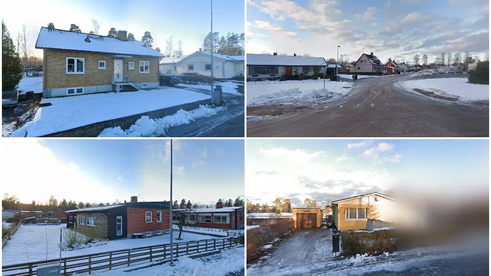 Bangårdsgatan 25, Malmgatan 3, Skogsrundan 30 och Skogsrundan 6