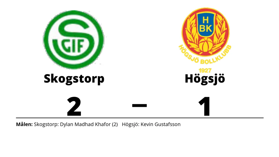 Skogstorps GoIF vann mot Högsjö BK