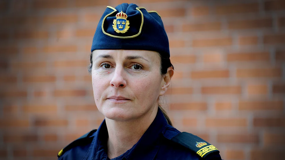 Maida Klasson är lokalpolisområdeschef i Enköping.