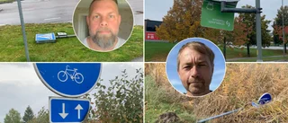 Förstörda vägskyltar i Åker – skadegörelsekvartett drog runt längs Bruksvägen i helgen: "Blir ju alla här som får betala för det"