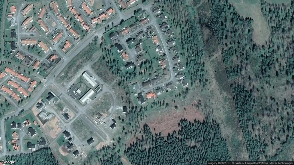 Området kring Lupingatan 12