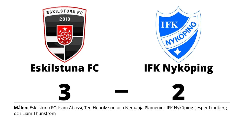 Eskilstuna FC vann mot IFK Nyköping
