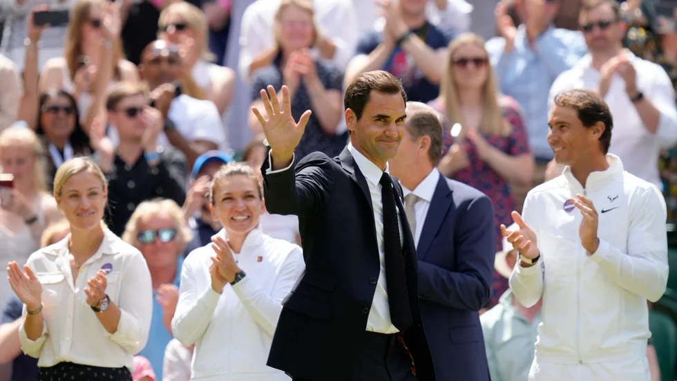 Roger Federer avslutar sin tenniskarriär. Arkivbild.