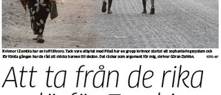 Nej till fortsatt Zambia-projekt