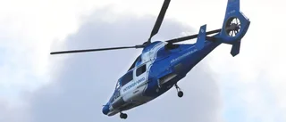 Två till sjukhus efter helikopterkrasch