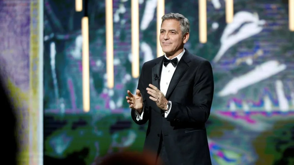 Skämt? Är det i dag som superskådisen George Clooney landar i Arvidsjaur?